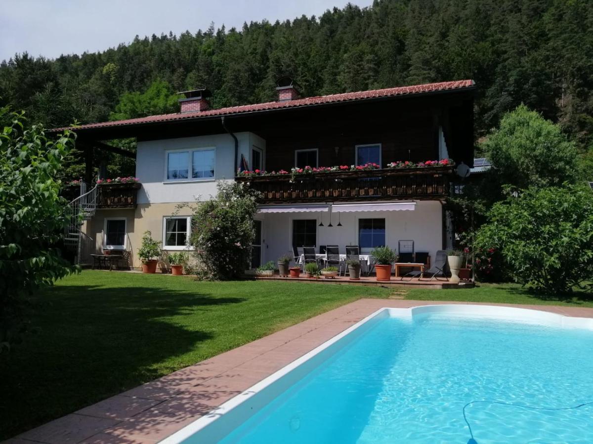 Ferienwohnung Mit Pool In Woerthersee Naehe Dellach  Exteriör bild
